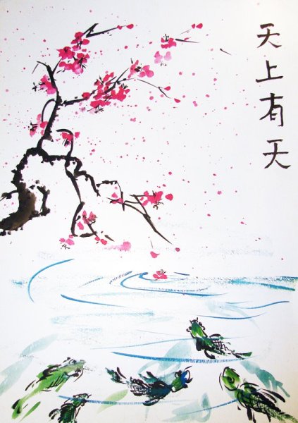 Рисование на тему Китай