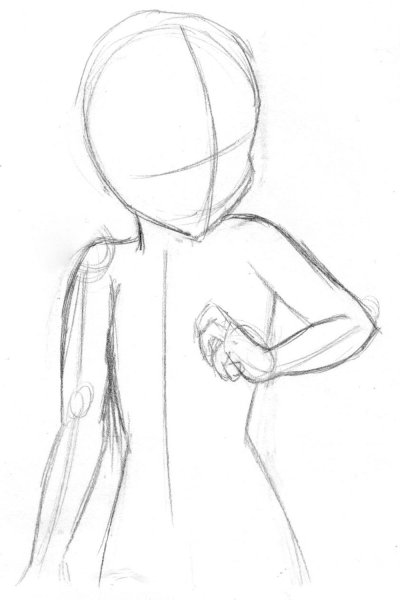 Тело девушки рисунок