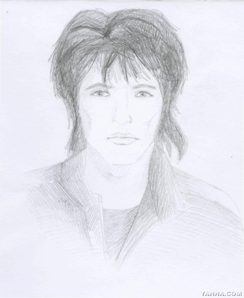 Автопортрет Виктора Цоя