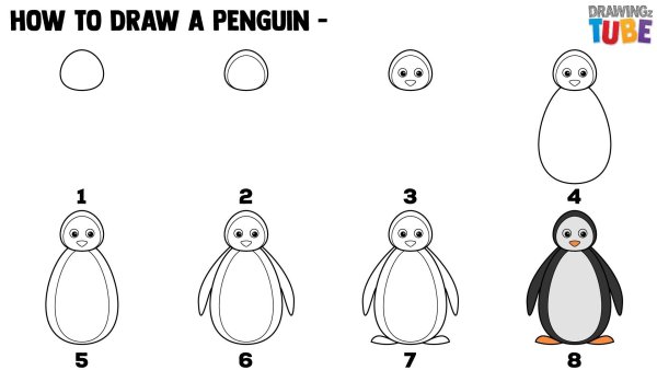 Схемы рисования для малышей