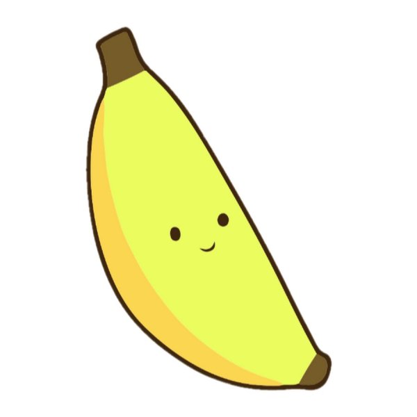 Картинки для срисовки бананчик