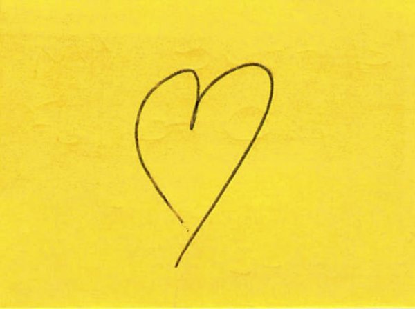 Рисунок на желтом фоне легкий