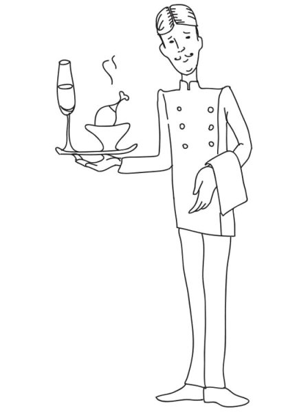 Художник раскраска для детей