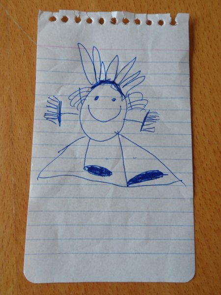 Рисунки в альбоме