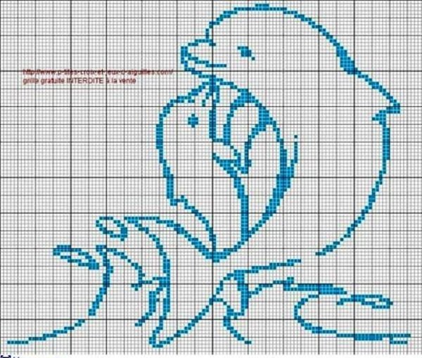 Лёгкая вышивка коестиком