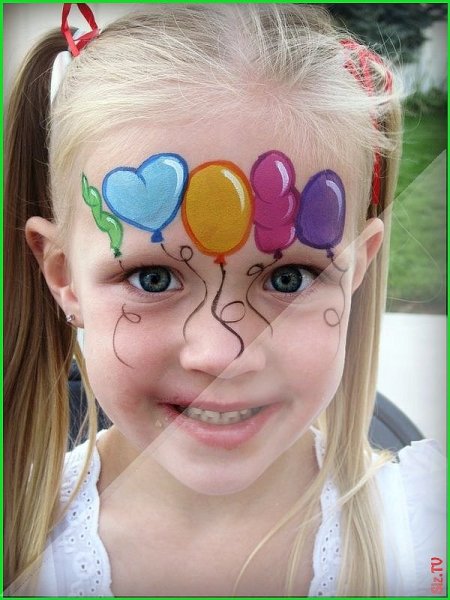 Аквагрим для малышей