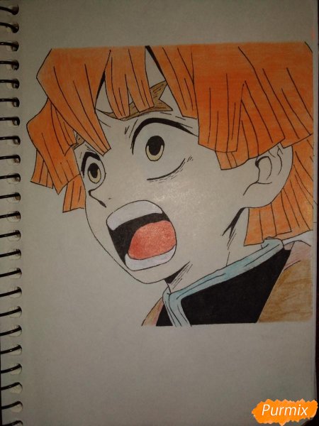 Нарисовать зеницу