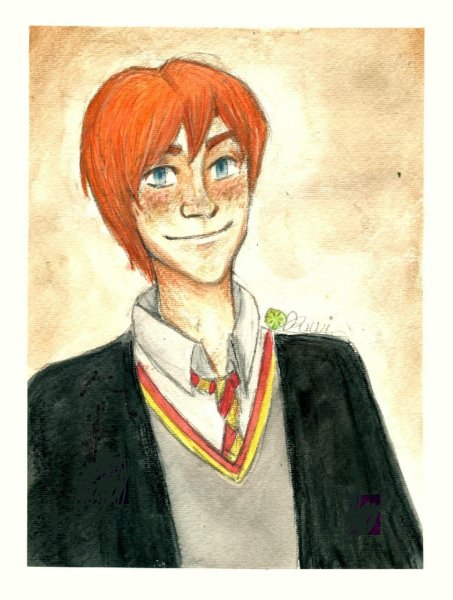 Рон Уизли портрет