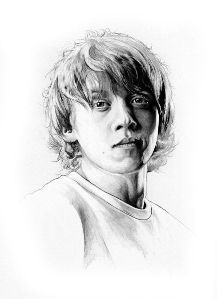 Аниме Гарри Поттер Рон Уизли