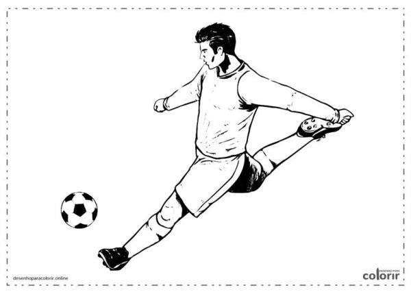 Рисунки для срисовки футбол