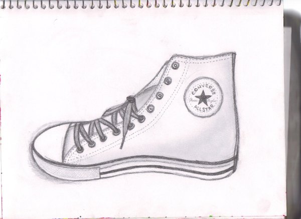 Кеды рисунок