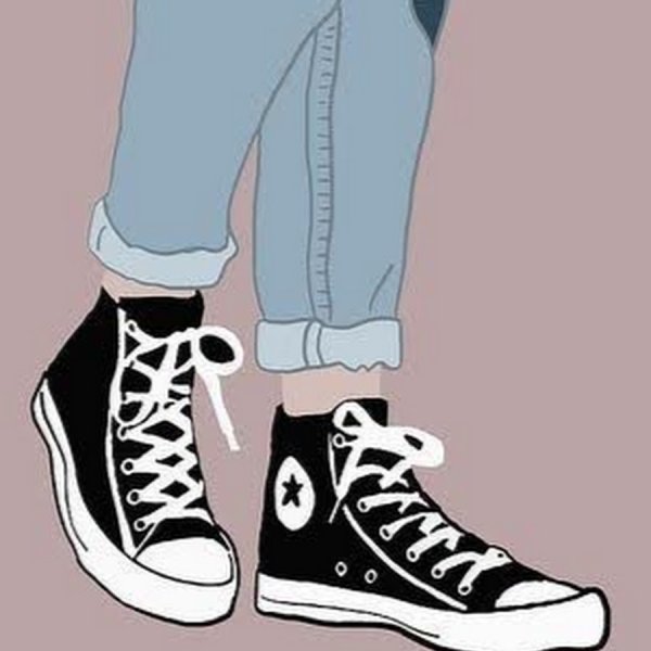 Найк рисунок с лицом