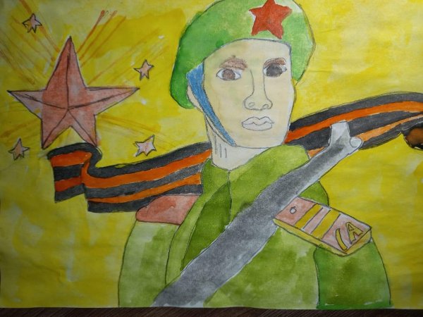 Рисунок на 23 февраля