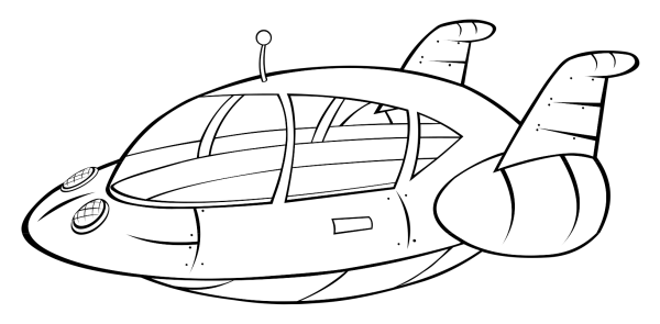 Макет автомобиля будущего