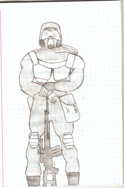 Картинки для срисовки метро 2033