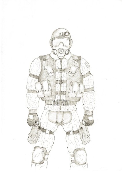 Артем метро 2033 карандашом