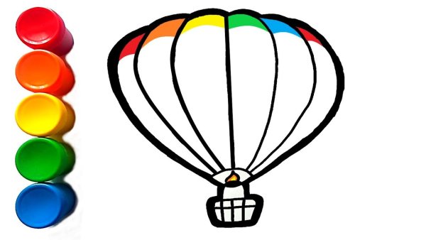 Рисунки цветные легкие