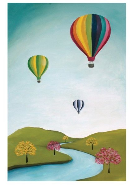 Рисование воздушные шары