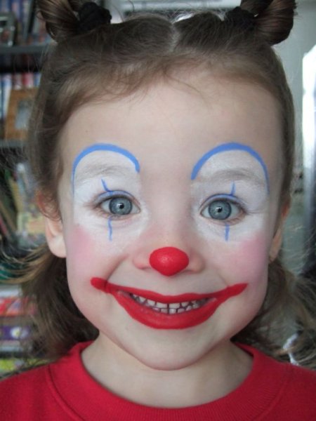 Клоун рисунок карандашом