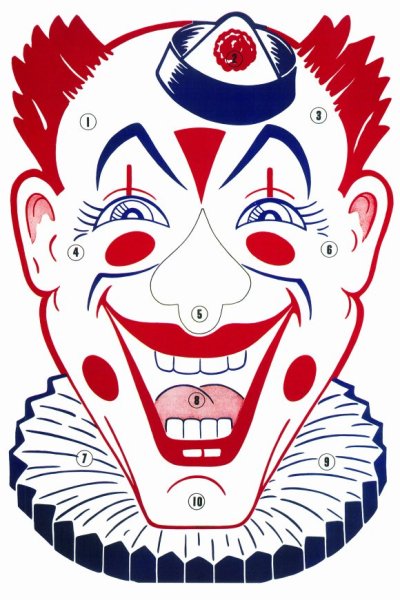 Клоун карикатура