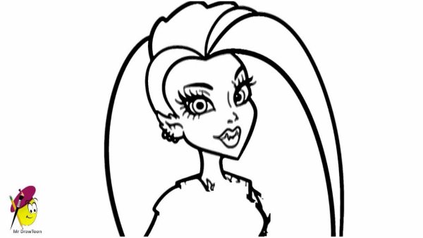 Монстер Хай рисовать