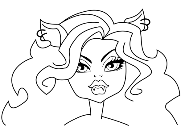 Клодин Вульф лицо