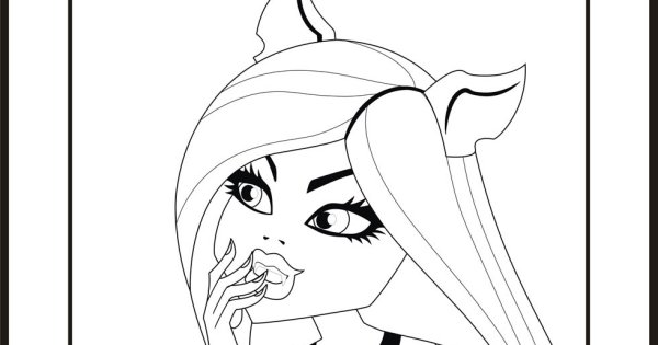 Рисунки монстр Хай карандашом Клодин Вульф