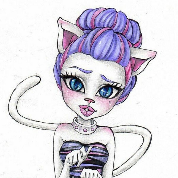 Монстер Хай Кэтрин де мяу арт