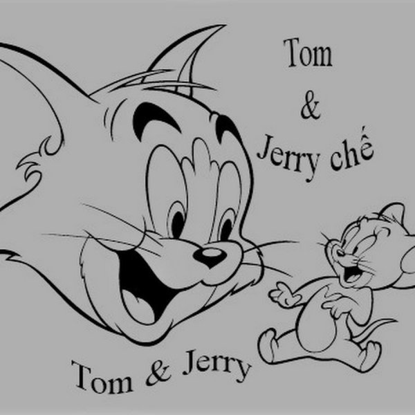 Мышонок Джерри раскраска