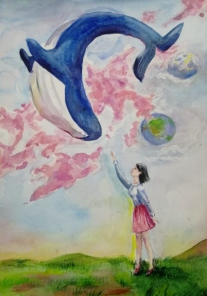 Рисунок на тему фантазия легкий