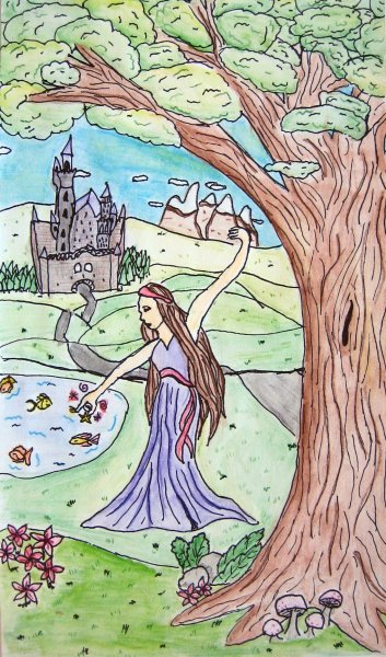 Рисунок на тему фантазия