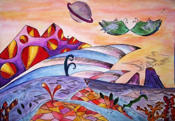 Рисунок фантазия