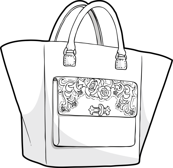 Сумка женская эскиз