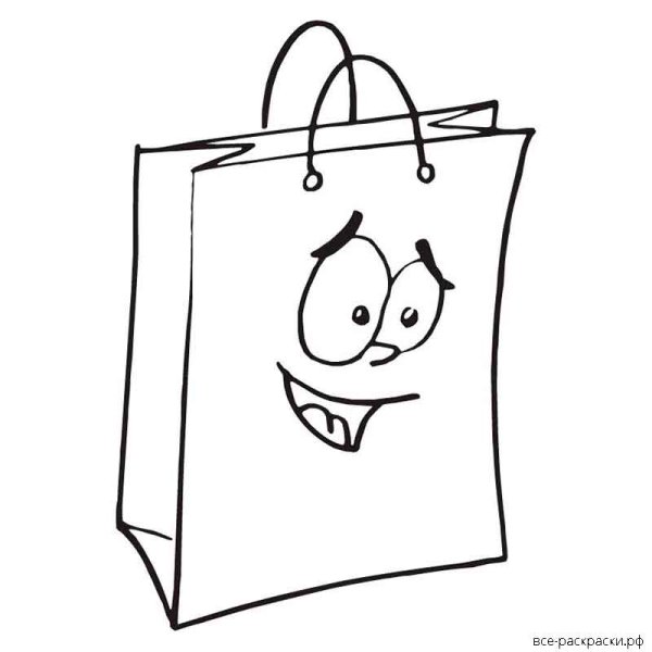 Шоппер эскиз