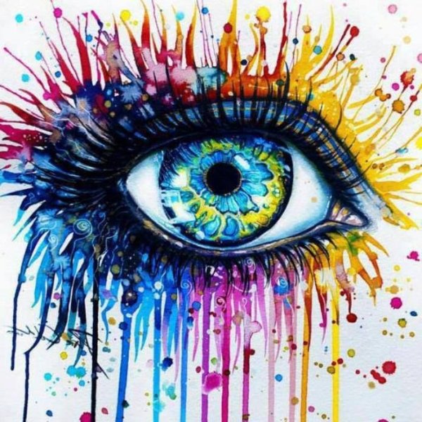 Рисунки цветные легкие