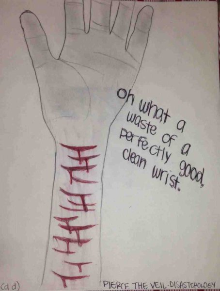 Депрессивные рисунки