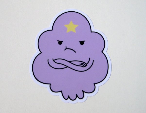 Котики мультяшные фиолетовые