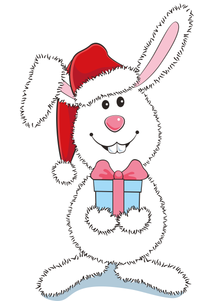 Новогодний заяц