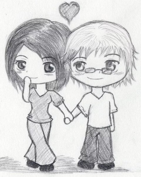 Любовь карандашом