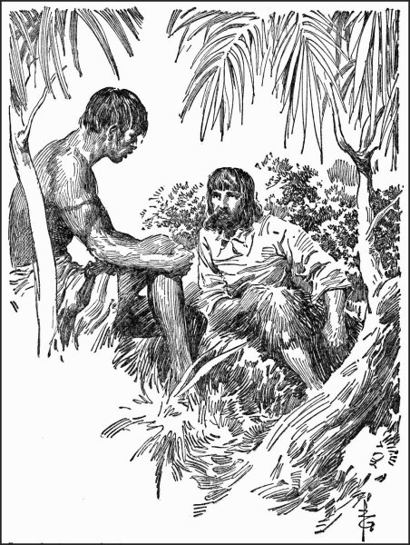 Иллюстрация к рассказу Робинзон Крузо 6 глава