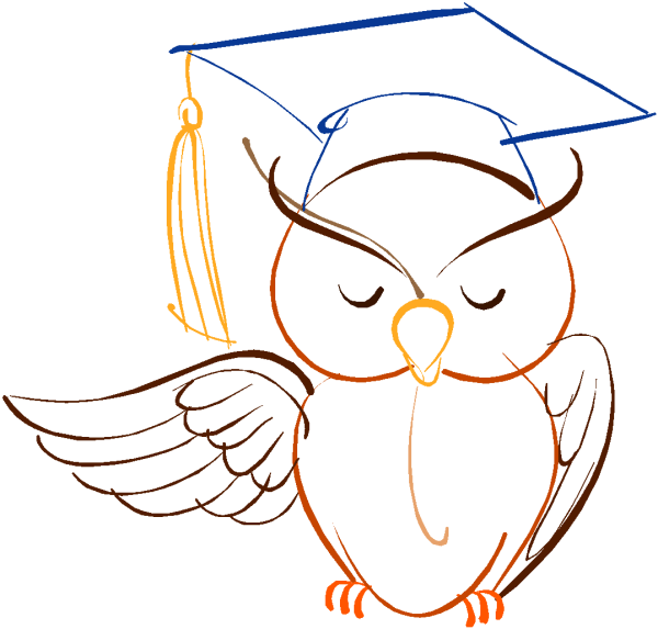 Детский рисунок школа