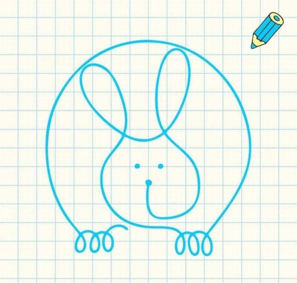 Рисование непрерывной линией