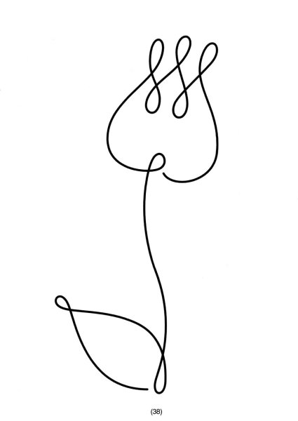 Рисование непрерывной линией для детей