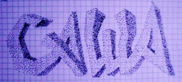 Срисовать надписи