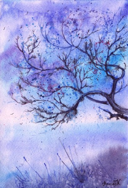 Анна Армона акварель