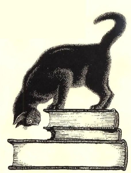 Кот ученый мультяшный