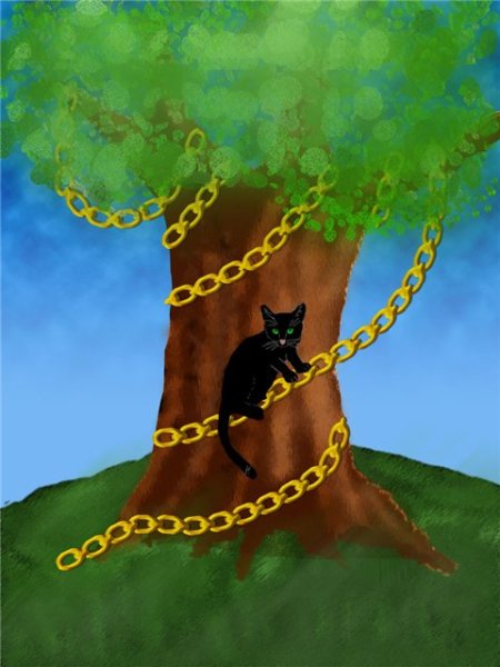 Пушкин Руслан и Людмила кот ученый