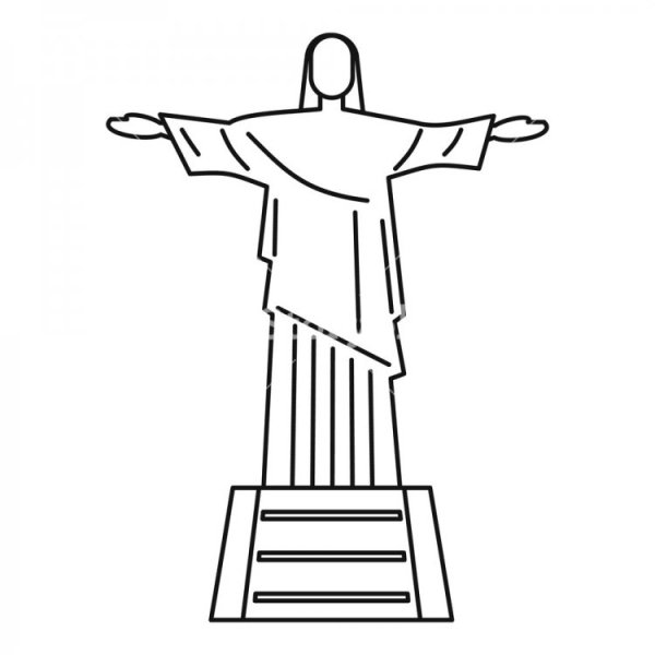 Памятник раскраска