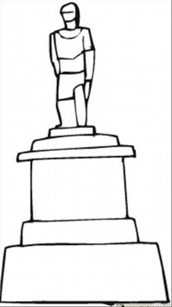 Раскраска достопримечательности