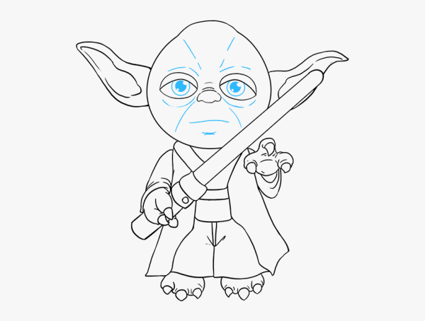 Рисунки для срисовки йода